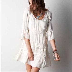 American Eagle boho peasant dress